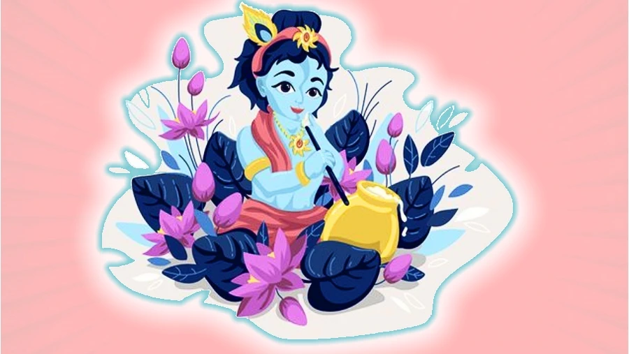 Happy Krishna Janmashtami status