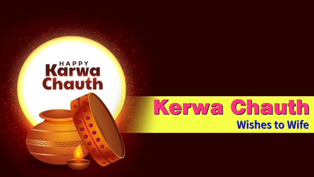 40 Happy Karwa Chauth Wish to Wife
