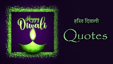 35+ Best Green Diwali Quotes in Hindi
