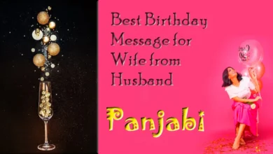 Best Birthday Message for Wife from Husband in Panjabi