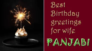 Best Happy Birthday greetings for wife in Panjabi