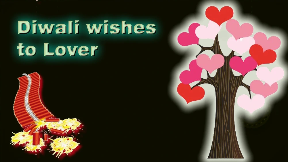 Romantic Diwali wishes for lover