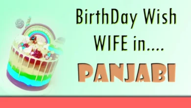 Say Happy Birthday wife in Panjabi | Birthday wish in Panjabi