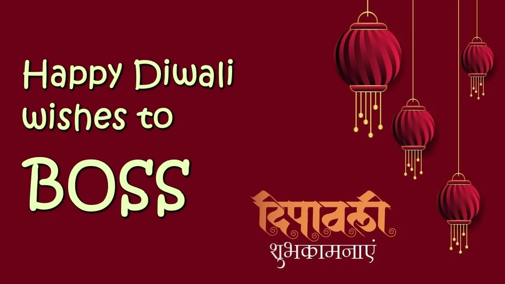 Happy Diwali wishes to Boss