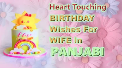 60 Heart Touching Birthday Wishes for Wife In Panjabi