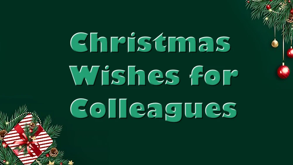 Happy Merry Christmas Wishes For Colleagues - Whatsapp Web Wishes