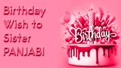 Sister Birthday Wishes in Panjabi