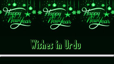Happy New Year wishes in Urdu