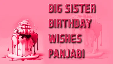 Big sister birthday wishes in Panjabi