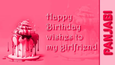 Happy Birthday wishes to my girlfriend in Panjabi