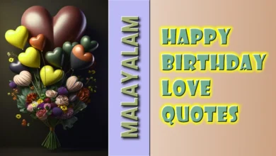 Happy birthday love quotes in Malayalam