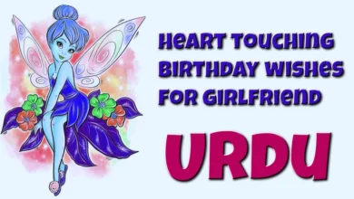 Heart touching birthday wishes for girlfriend in Urdu