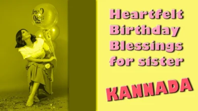 Happy Birthday blessings for sister in Kannada