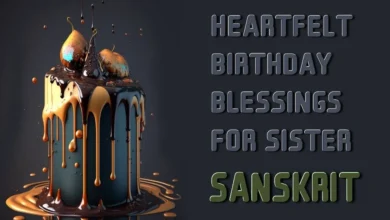 Happy Birthday blessings for sister in Sanskrit