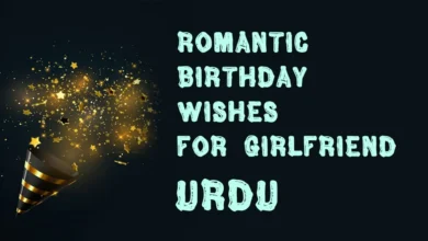 Best Happy Romantic Birthday Wishes for Girlfriend in Urdu