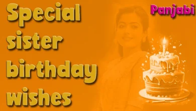 Special sister birthday wishes in Panjabi