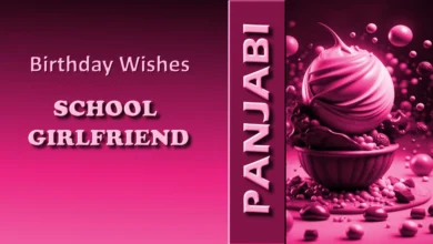 Happy birthday to my school girlfriend in Panjabi