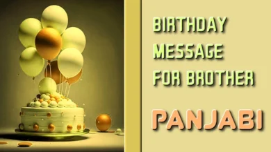 Birthday Message for brother in Panjabi