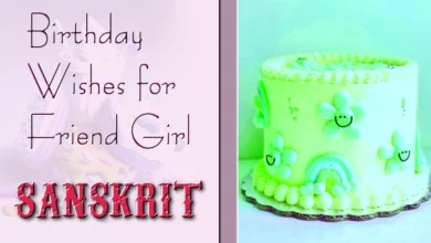 Best Happy Birthday Wishes for Friend Girl in Sanskrit