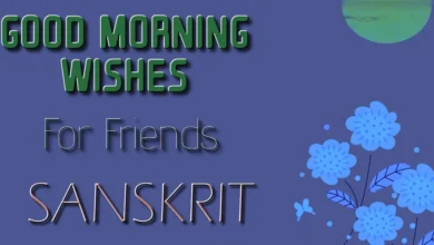 Good morning wishes for friends in Sanskrit
