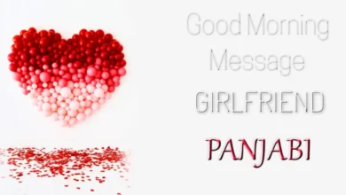Romantic Good morning text message for Girlfriend in Panjabi