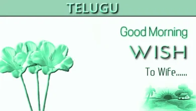 Best Good morning wish for wife in Telugu