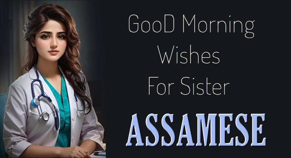 Best Good morning wishes to Sister in Assamese